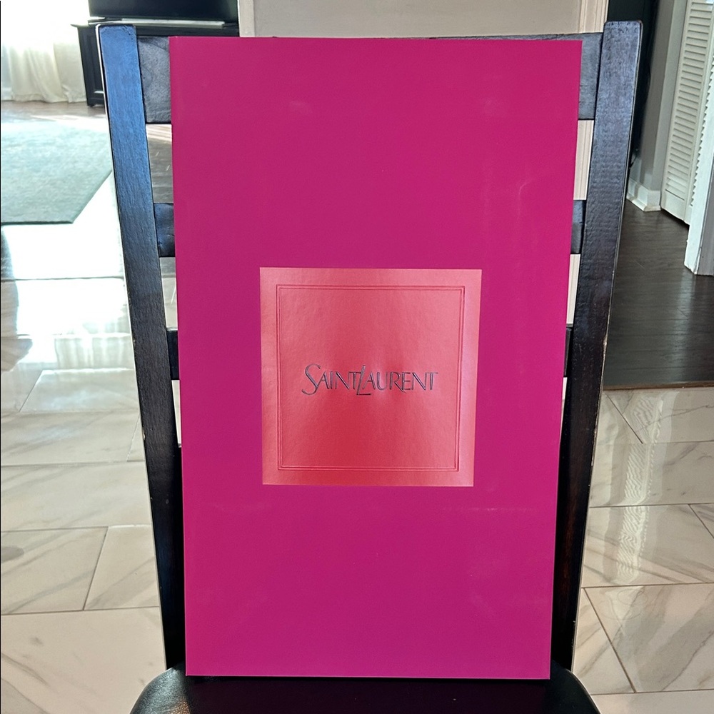 Saint Laurent Fuchsia Gift Bag